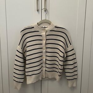 Nico Chunky Cardigan in Stripe size Small